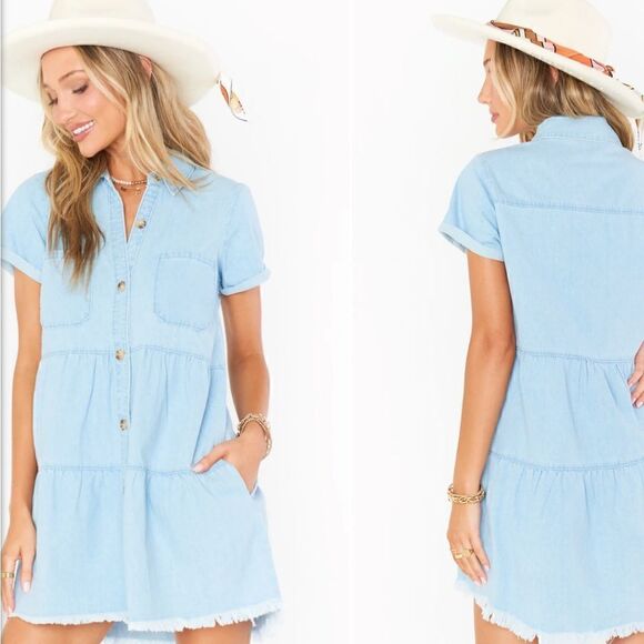 Show Me Your Mumu Birmingham Dress Clear Skies Size XXL NWOT - Picture 3 of 13